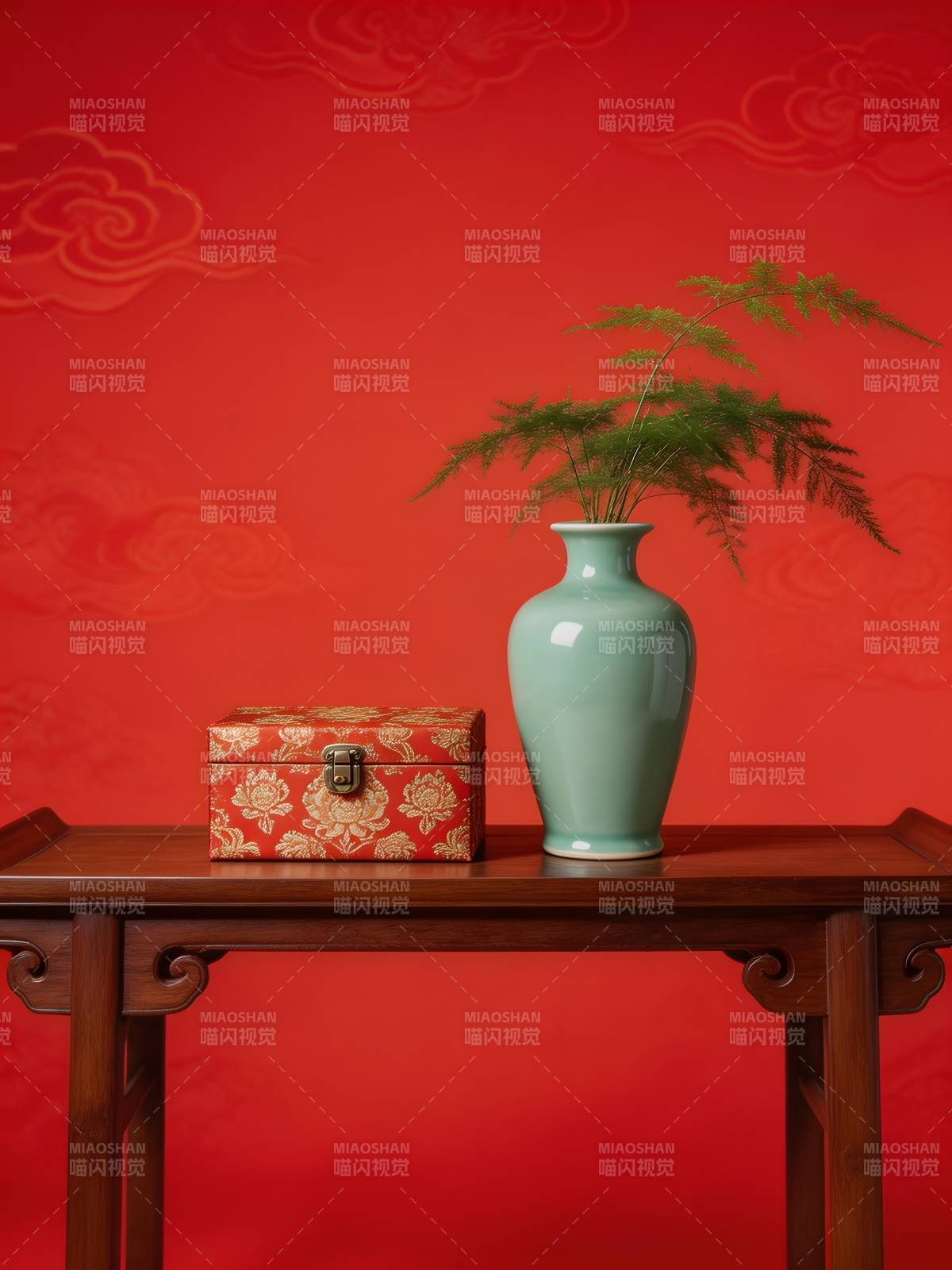 红墙青瓷雅韵图片