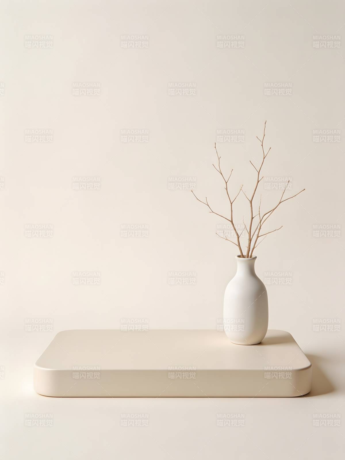 简约花瓶静物图片