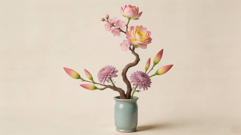 花艺静谧之美图片