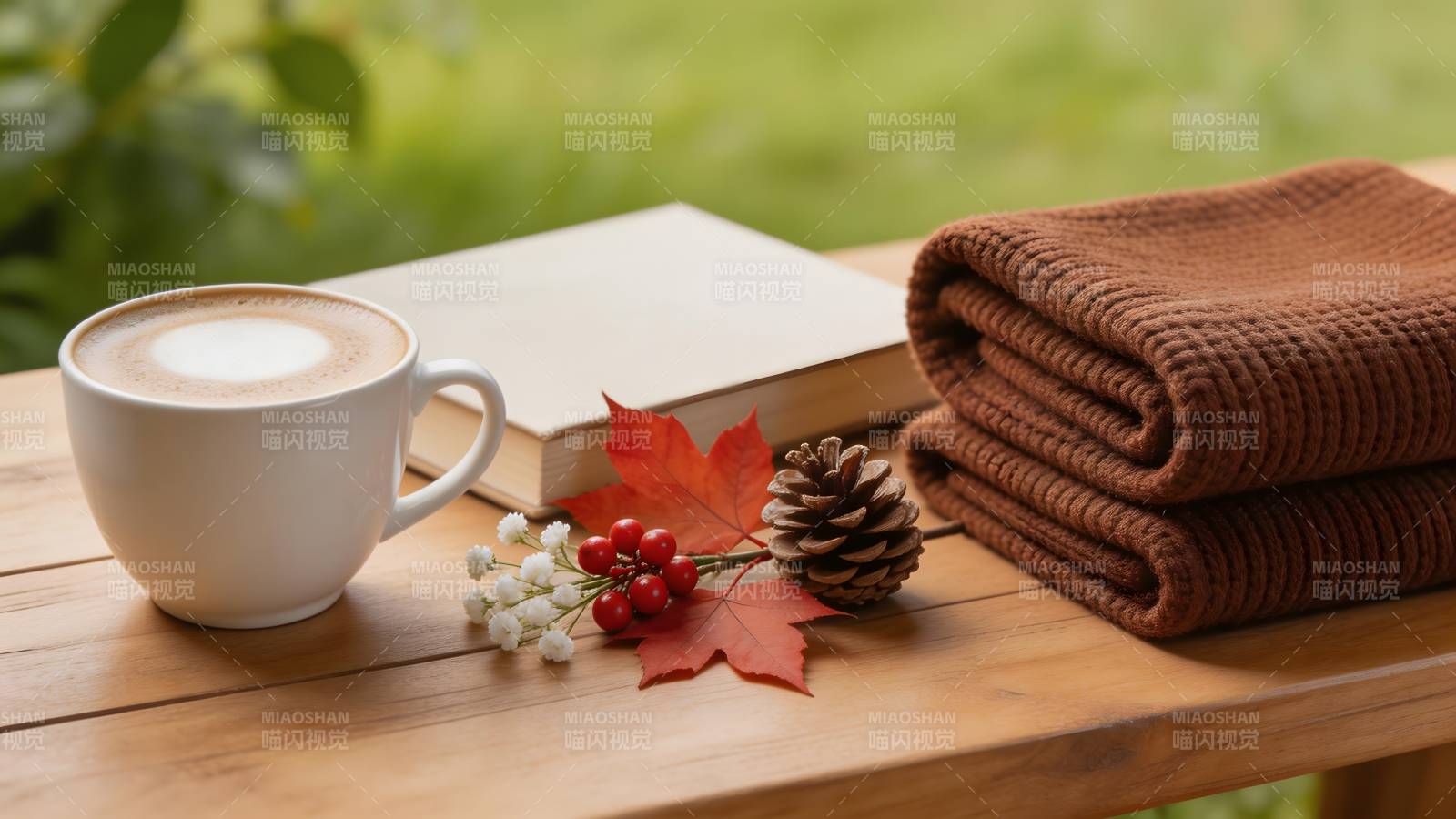 秋日静谧时光图片