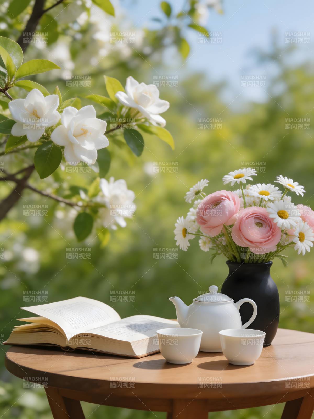 春日茶香书影图片