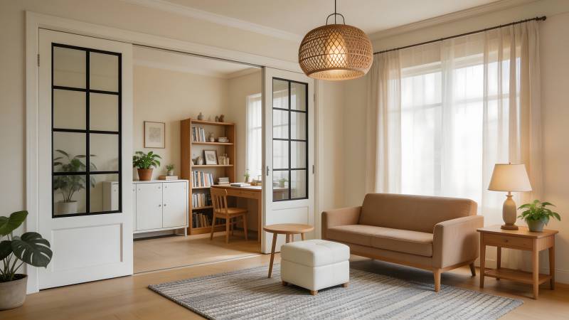 温馨现代客厅设计图片