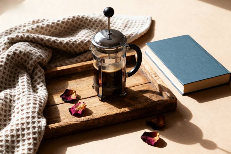 咖啡时光静谧角落图片