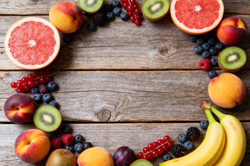 缤纷水果拼盘图片