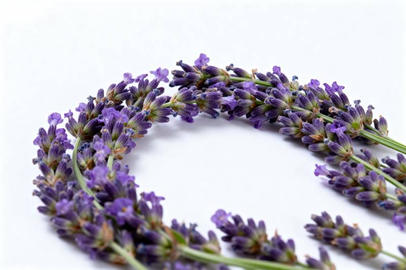 薰衣草花环图片
