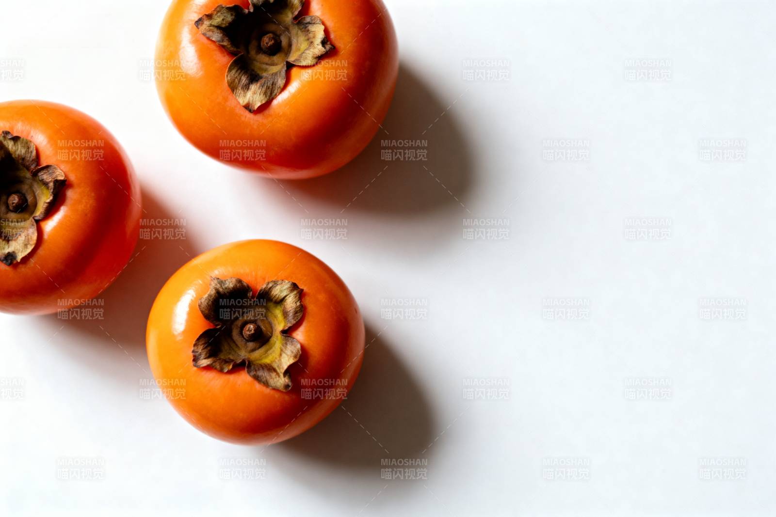 柿子静物图图片