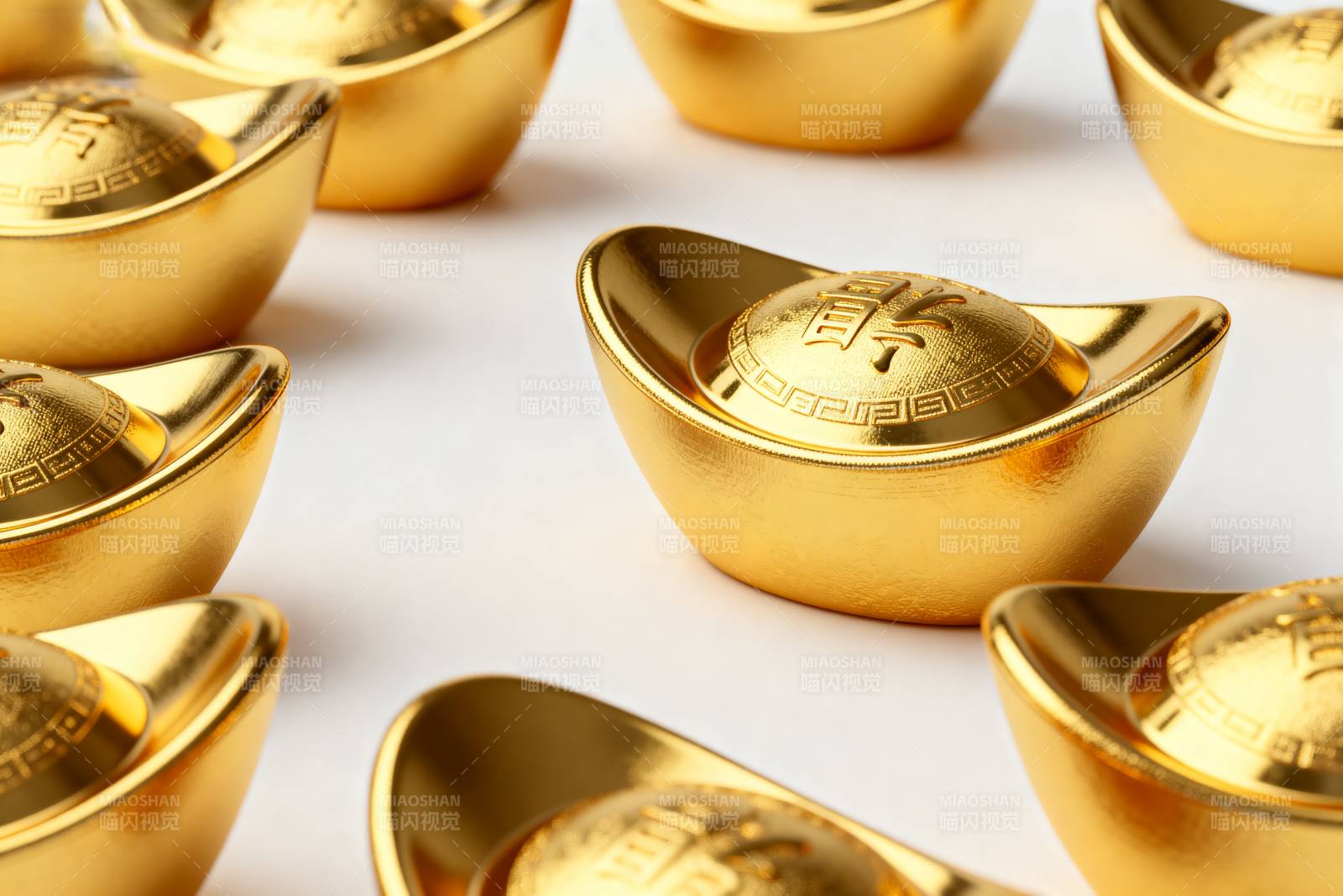 金元宝排列图图片