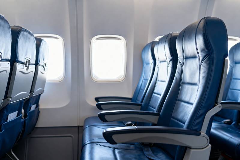 飞机客舱座椅图片