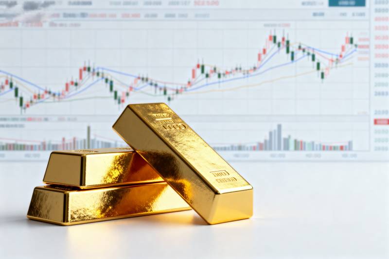 黄金投资趋势图图片