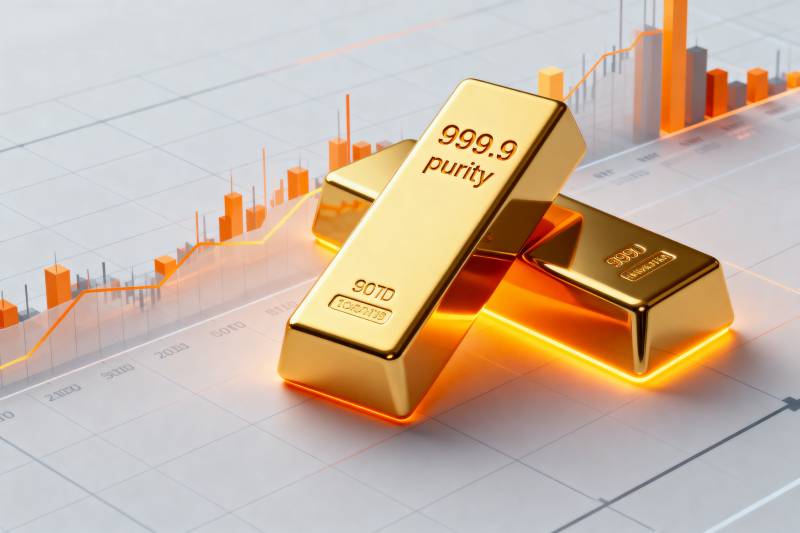 黄金投资趋势图图片