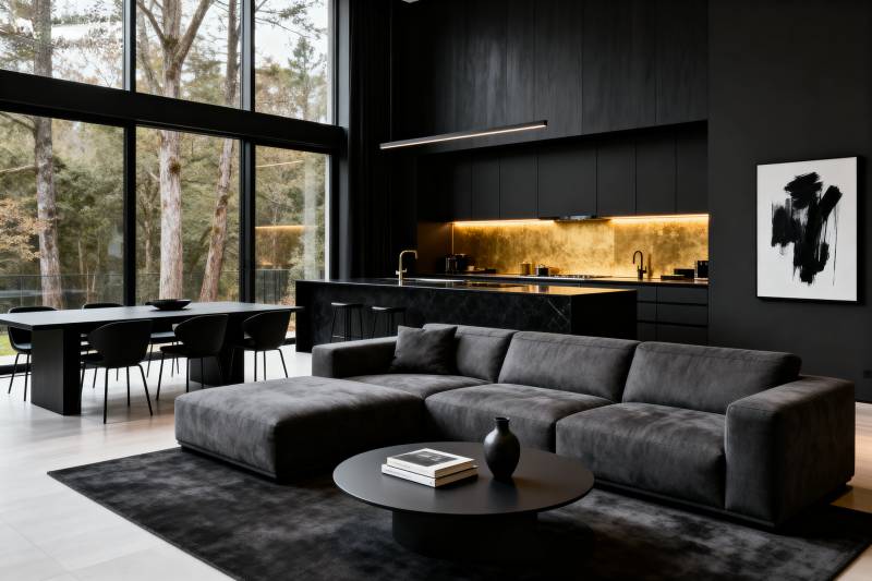 现代简约客厅设计图片