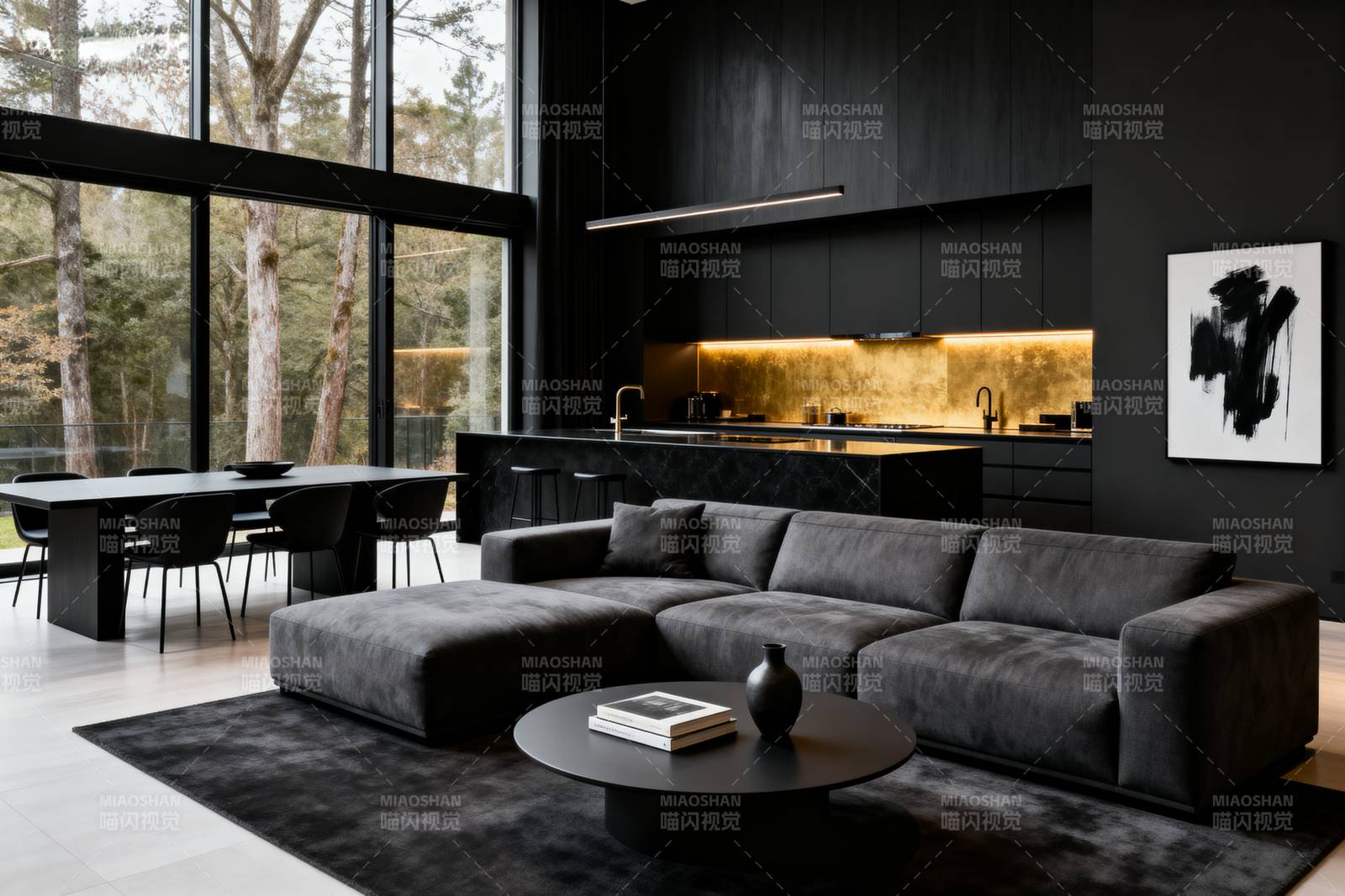 现代简约客厅设计图片