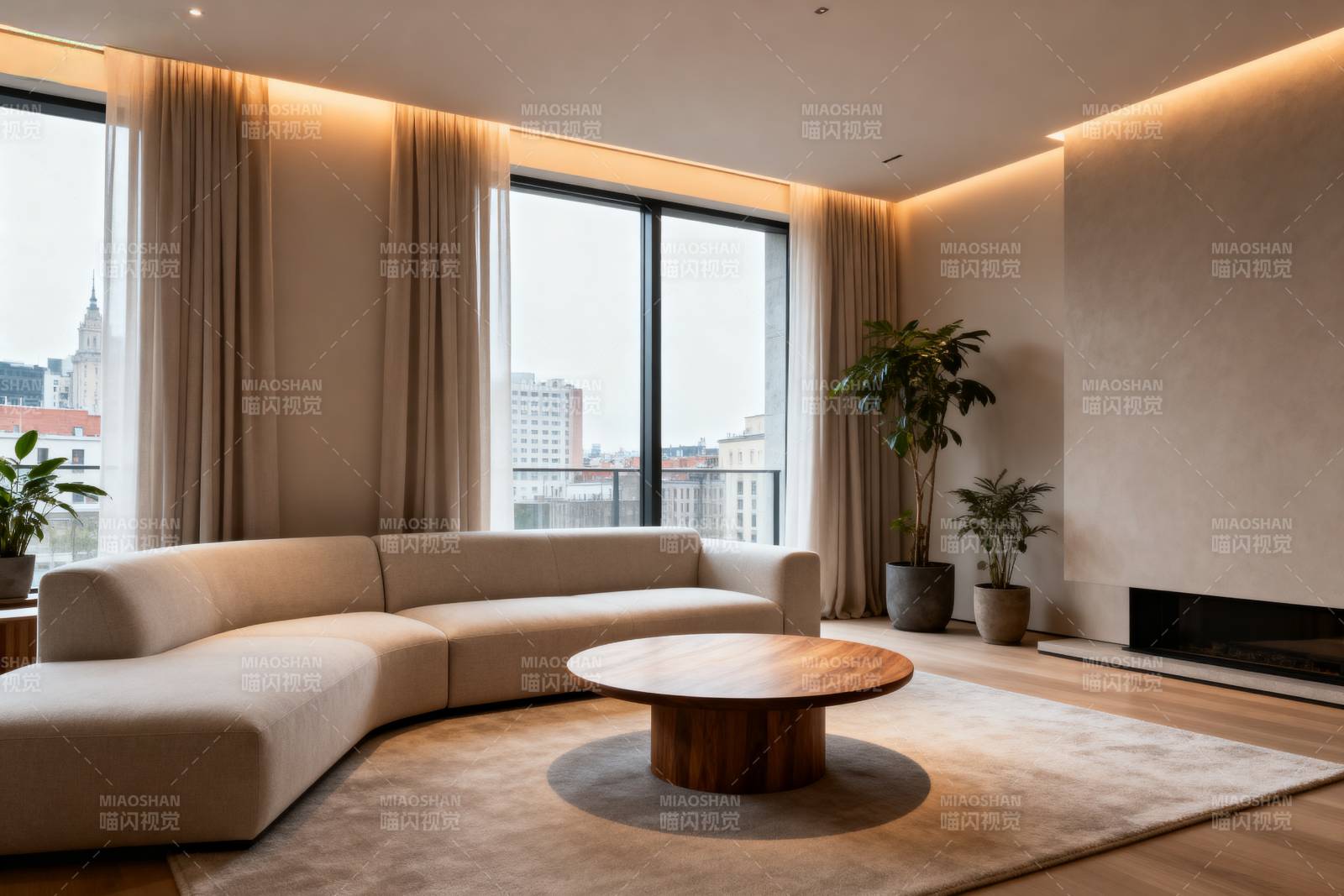 现代简约客厅设计图片