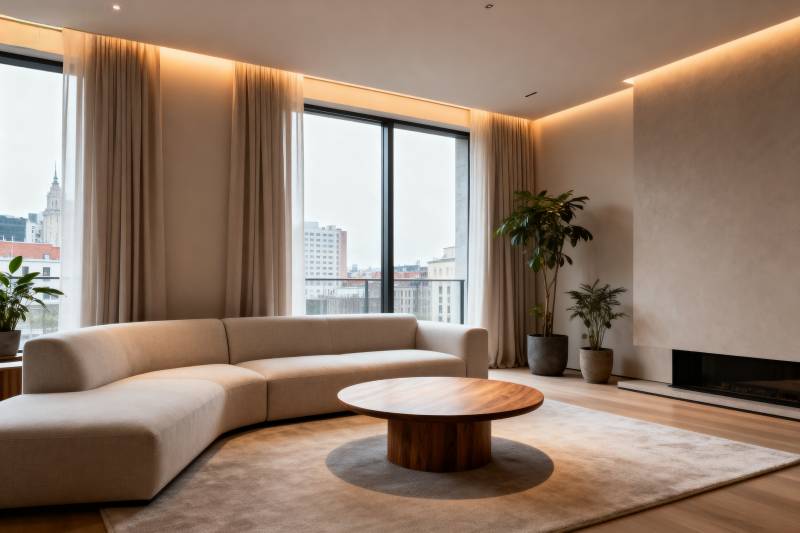 现代简约客厅设计图片