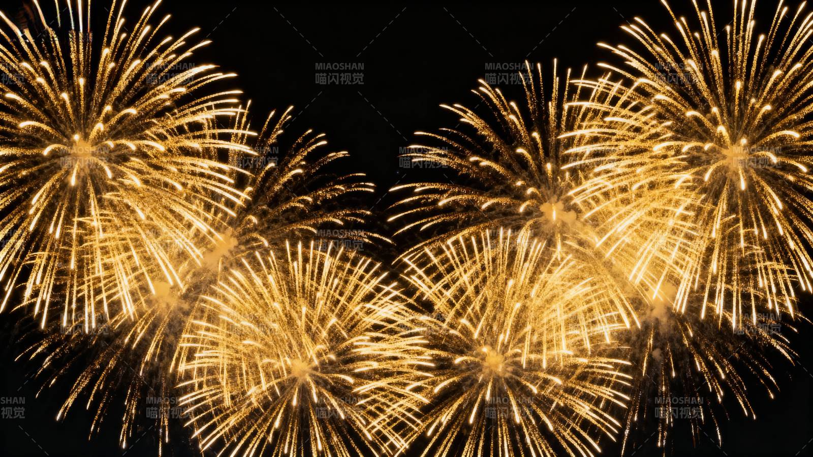 璀璨烟花绽放夜空图片