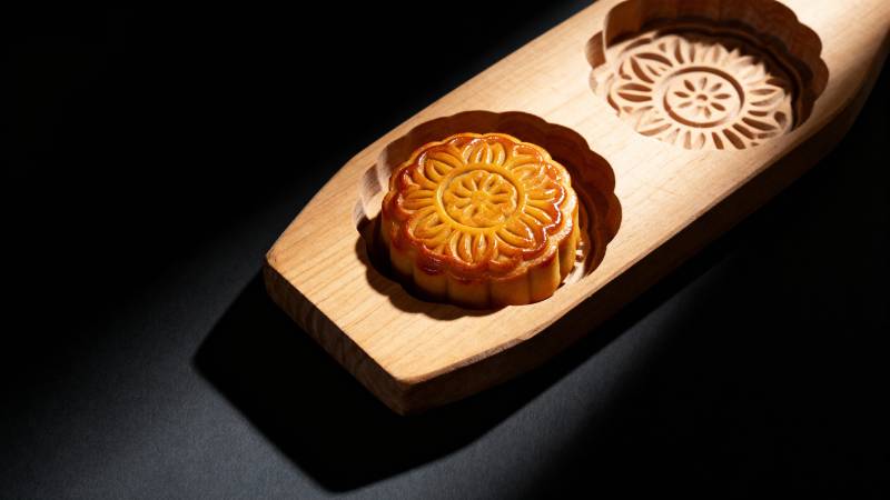 中秋月饼静享时光图片