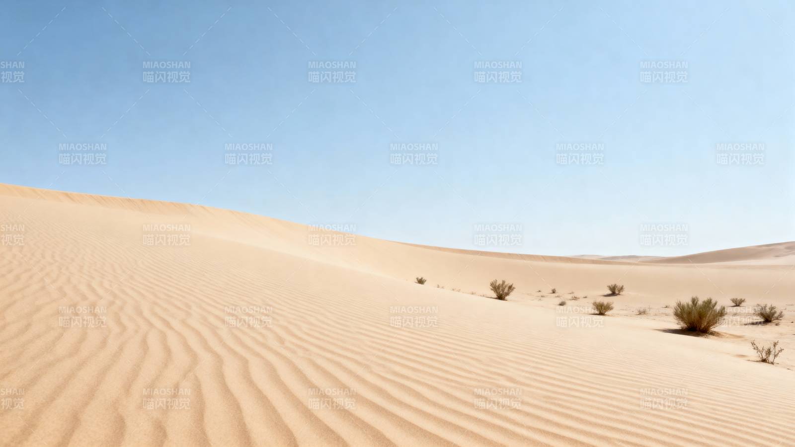 沙漠沙丘风光图片