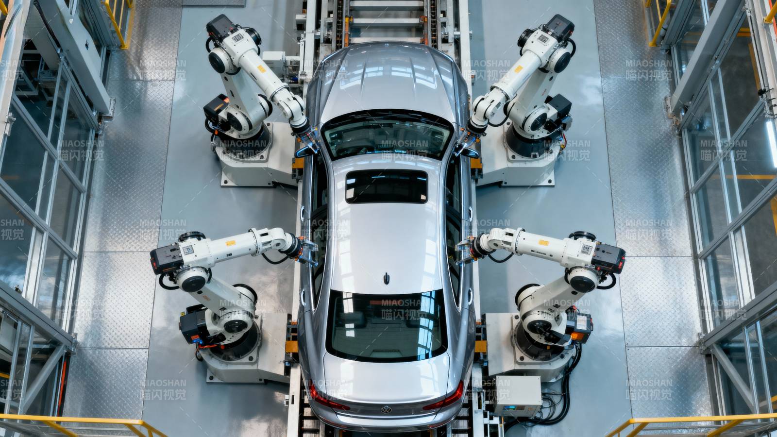 智能汽车生产线图片