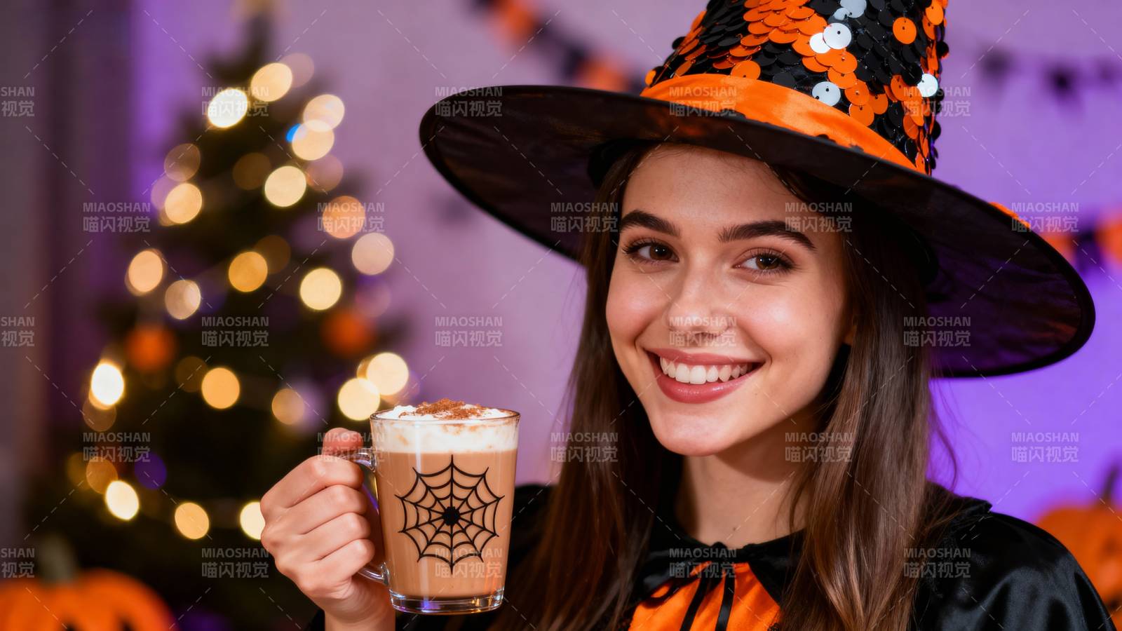 万圣节女巫饮品图片