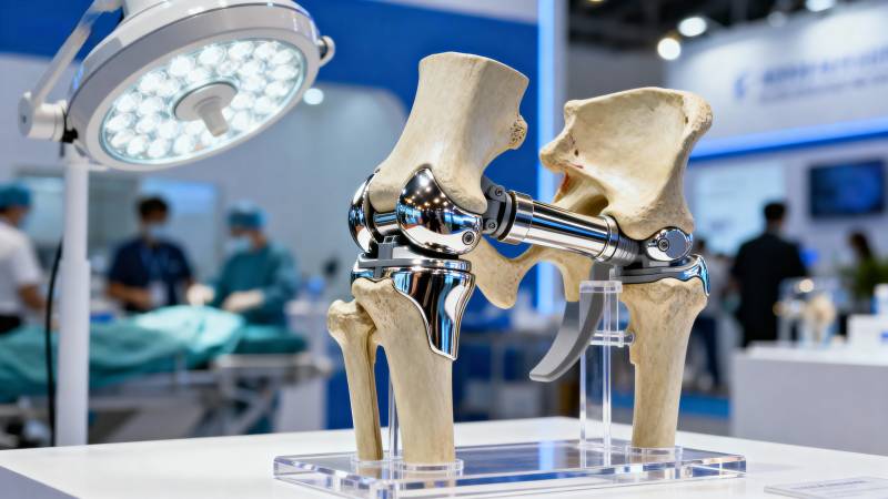 人工髋关节模型展示图片