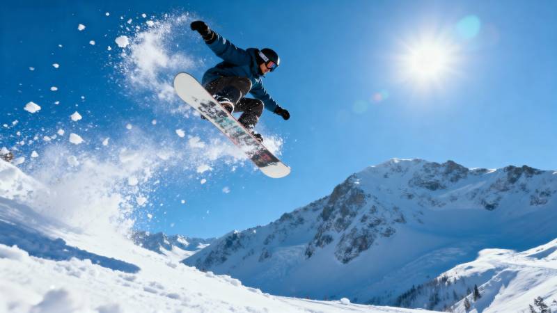 雪上飞驰 尽享冬日激情图片