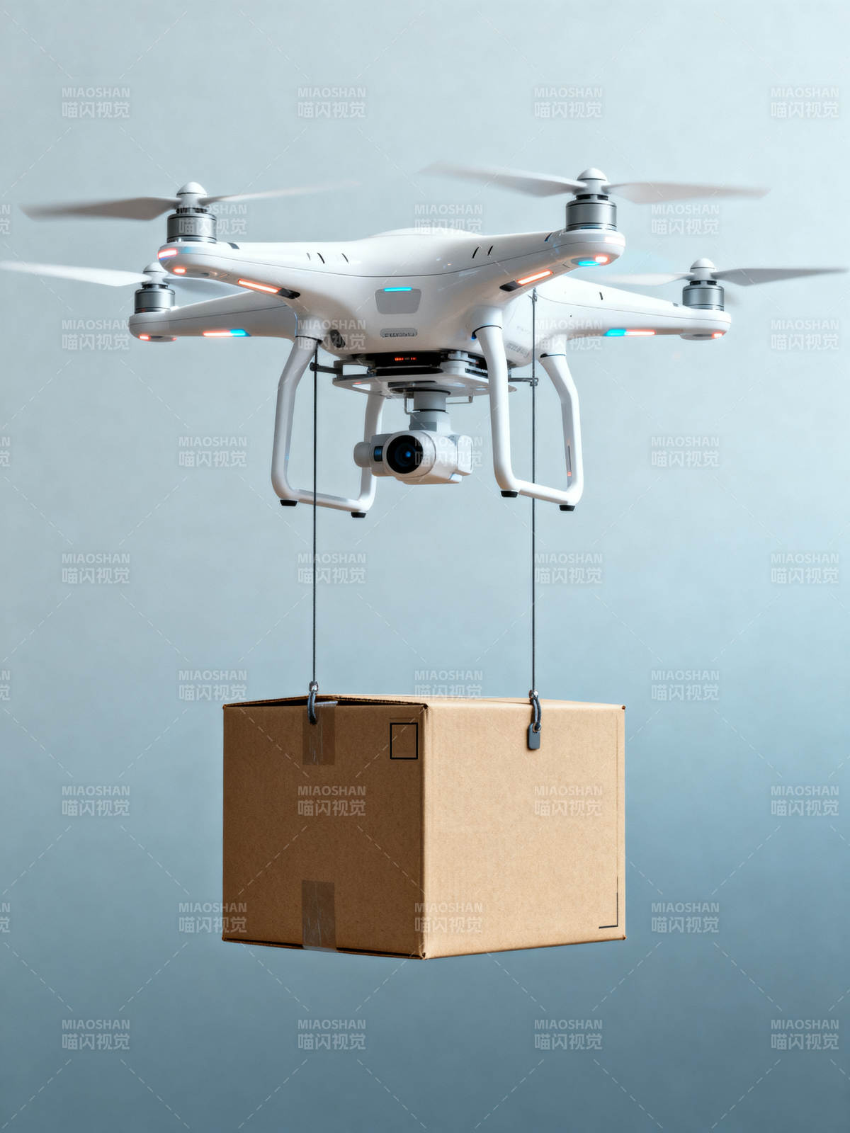 无人机送货图片