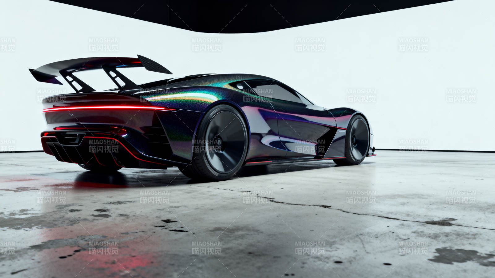 未来跑车炫彩登场图片