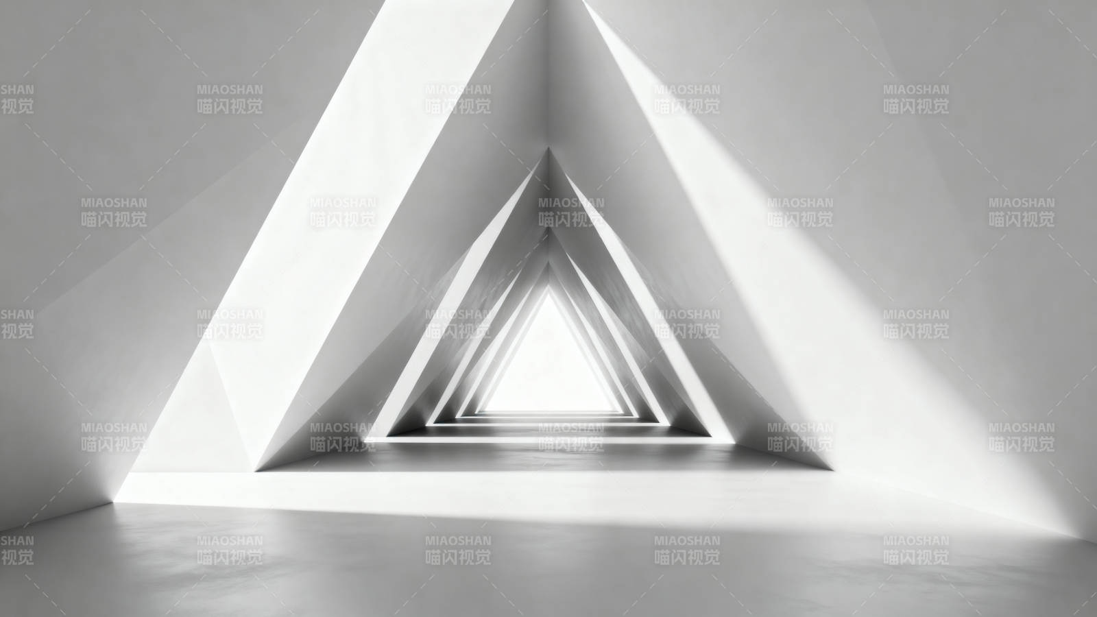 无限三角迷宫图片