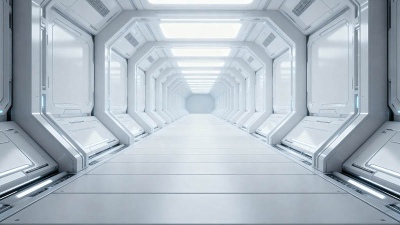 未来科技走廊图片