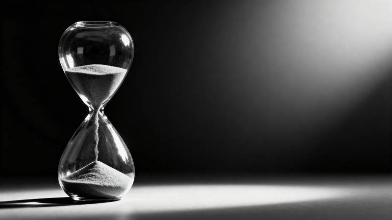 沙漏时光流逝图片