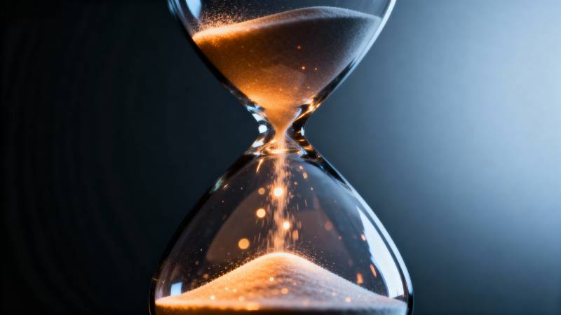 沙漏时光流逝图片