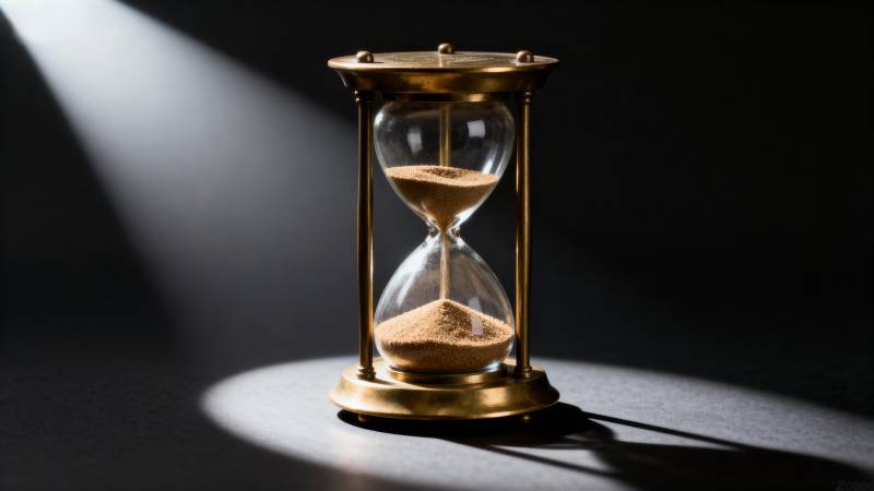 沙漏时光流逝图片