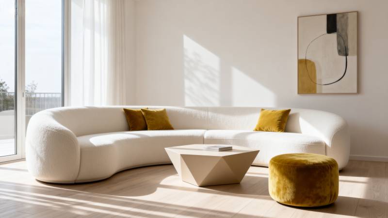 现代简约客厅设计图片