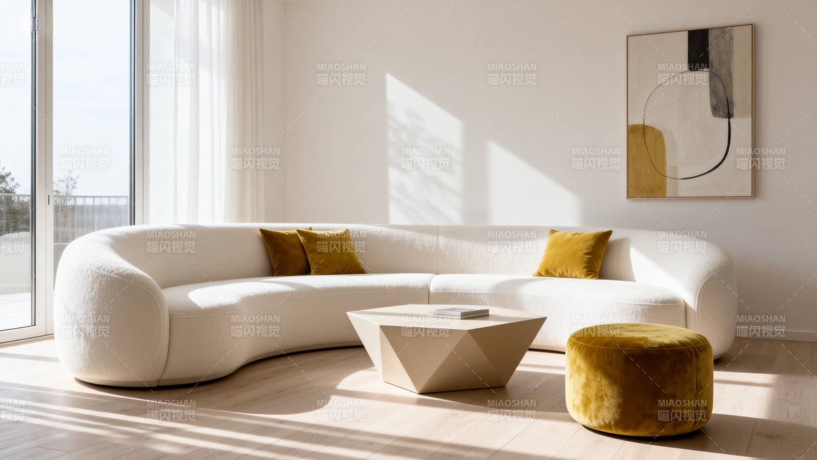 现代简约客厅设计图片