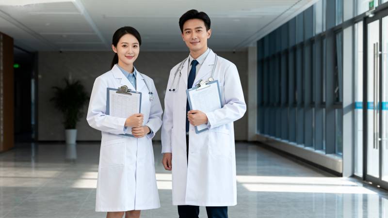 医生夫妇携手同行图片