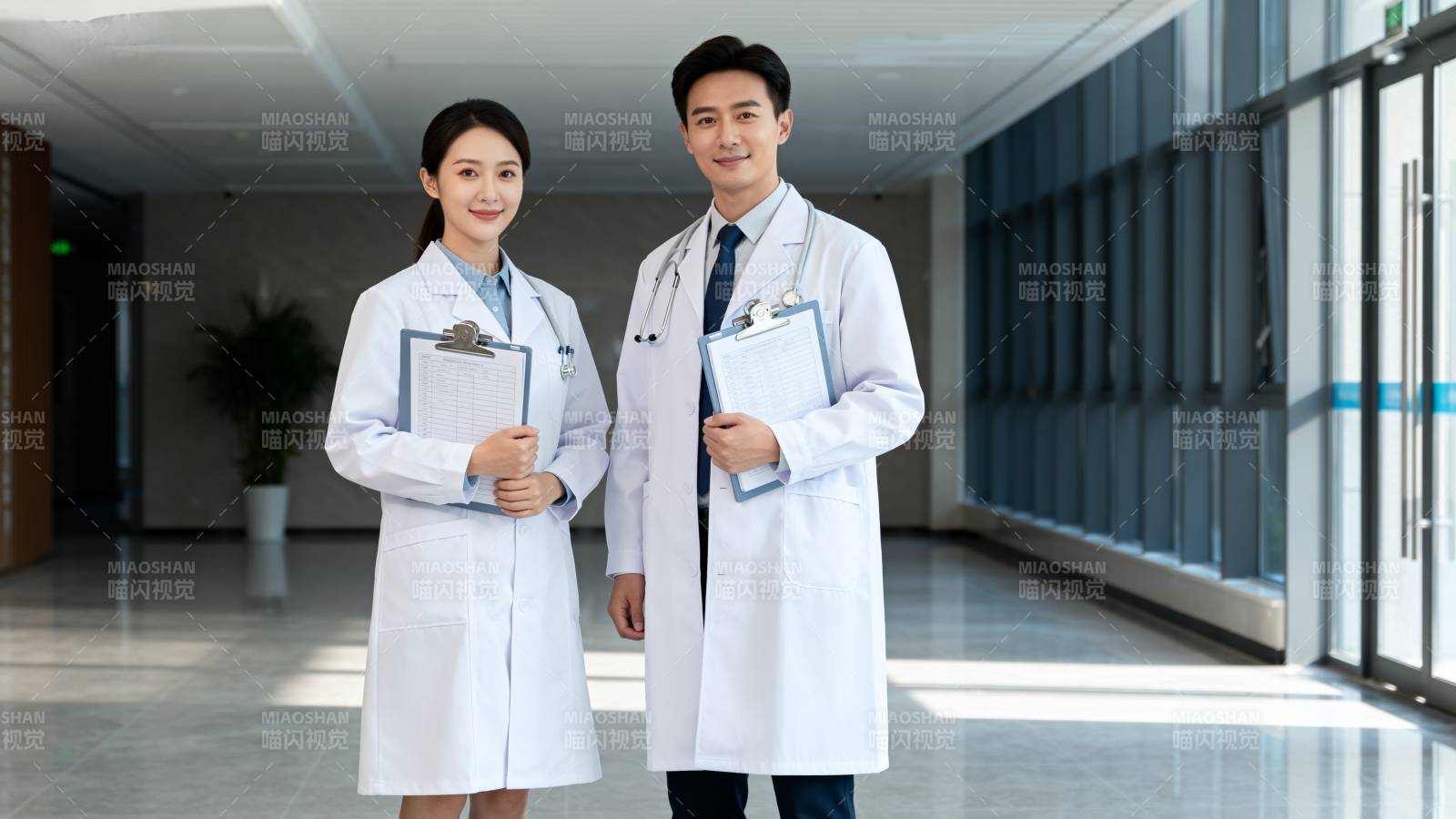 医生夫妇携手同行图片