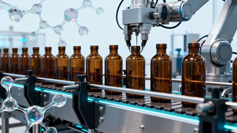 智能灌装生产线图片