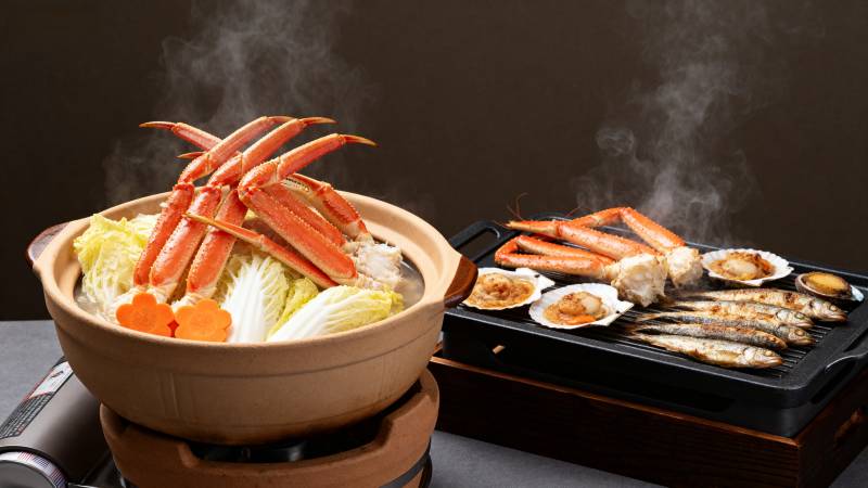 海鲜火锅盛宴图片