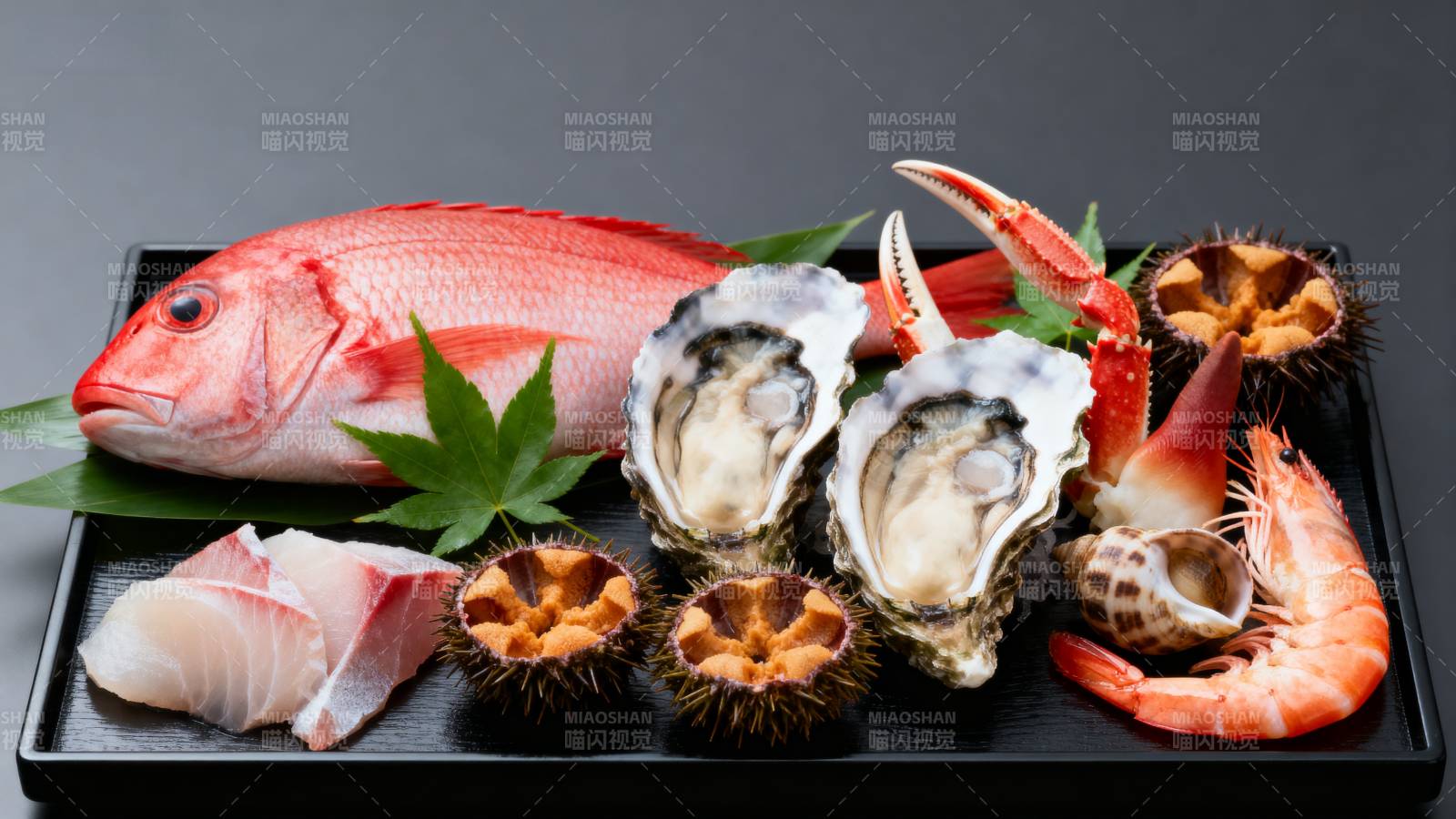 海鲜拼盘盛宴图片