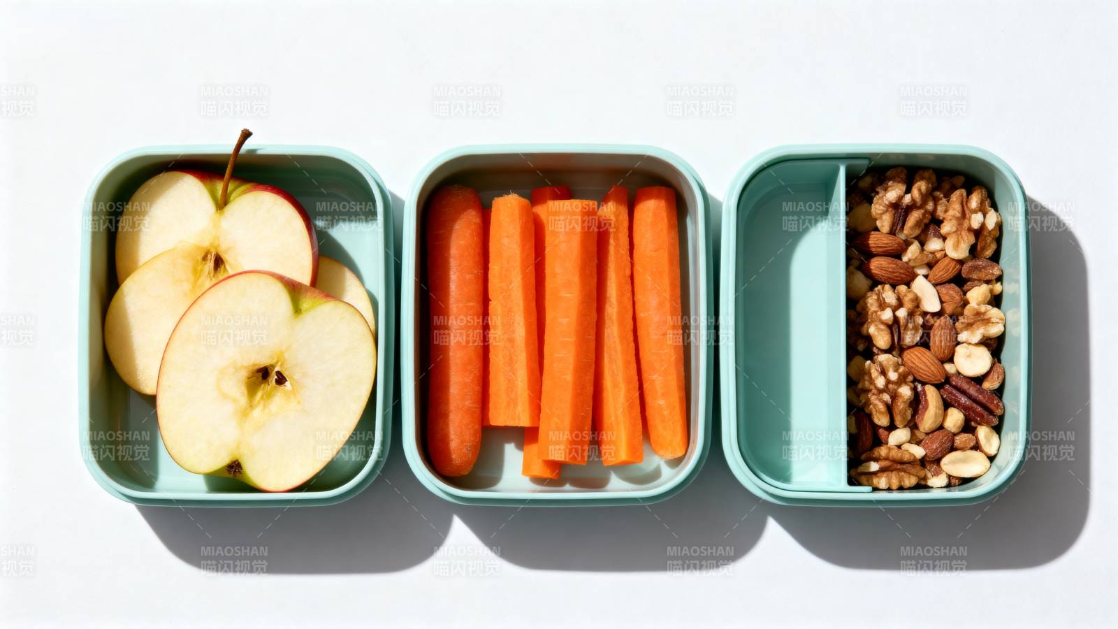 健康零食三件套图片