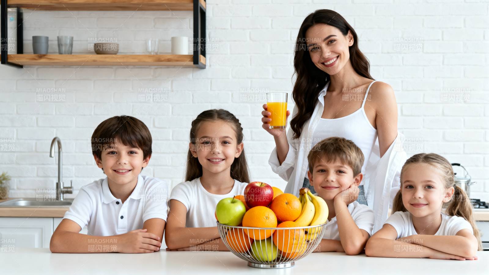 幸福家庭厨房时光图片