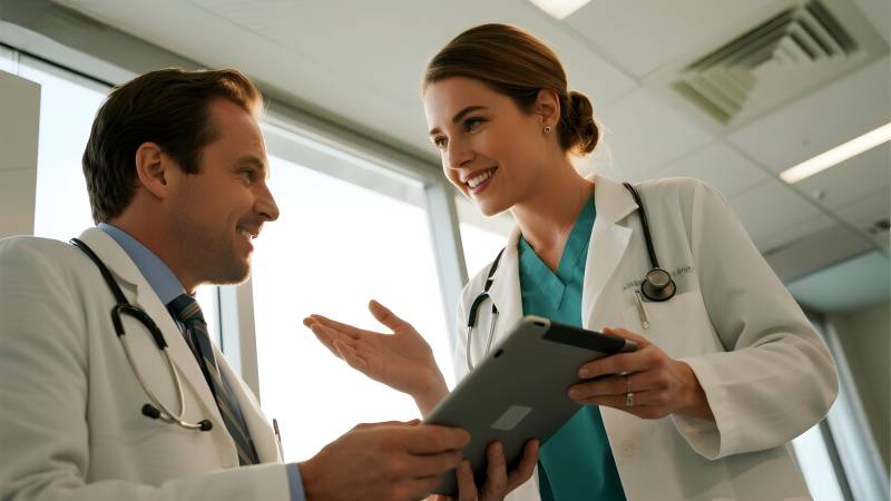 医生共商诊疗方案图片