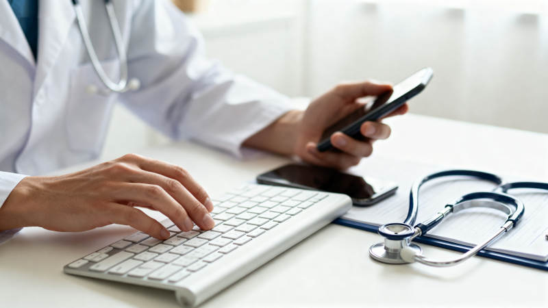 医生办公场景图片