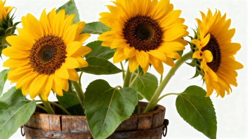 向日葵盛开图片