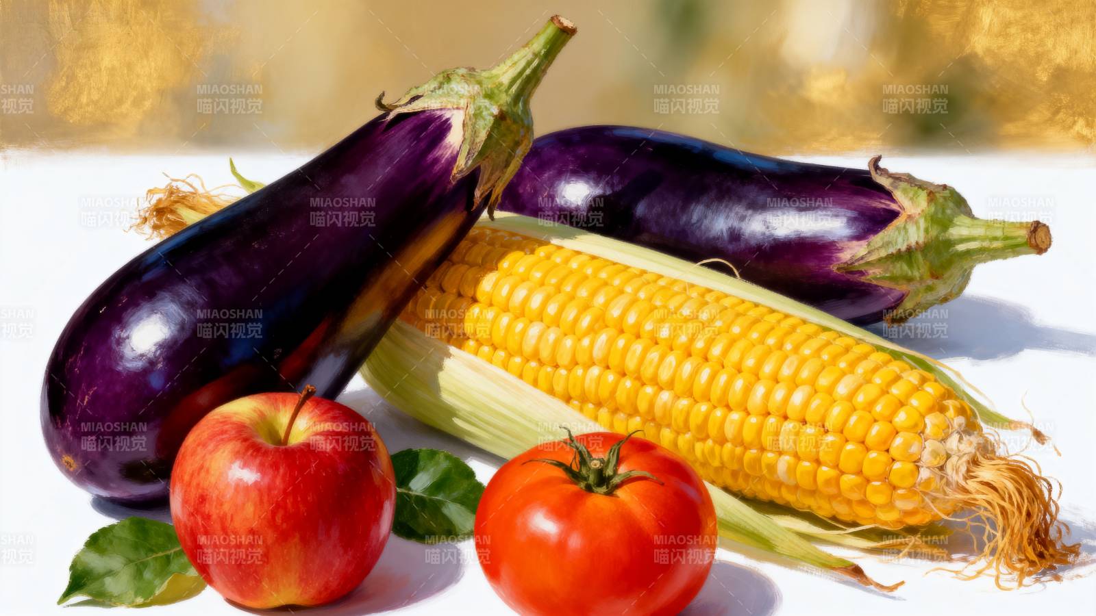 新鲜蔬果组合图片