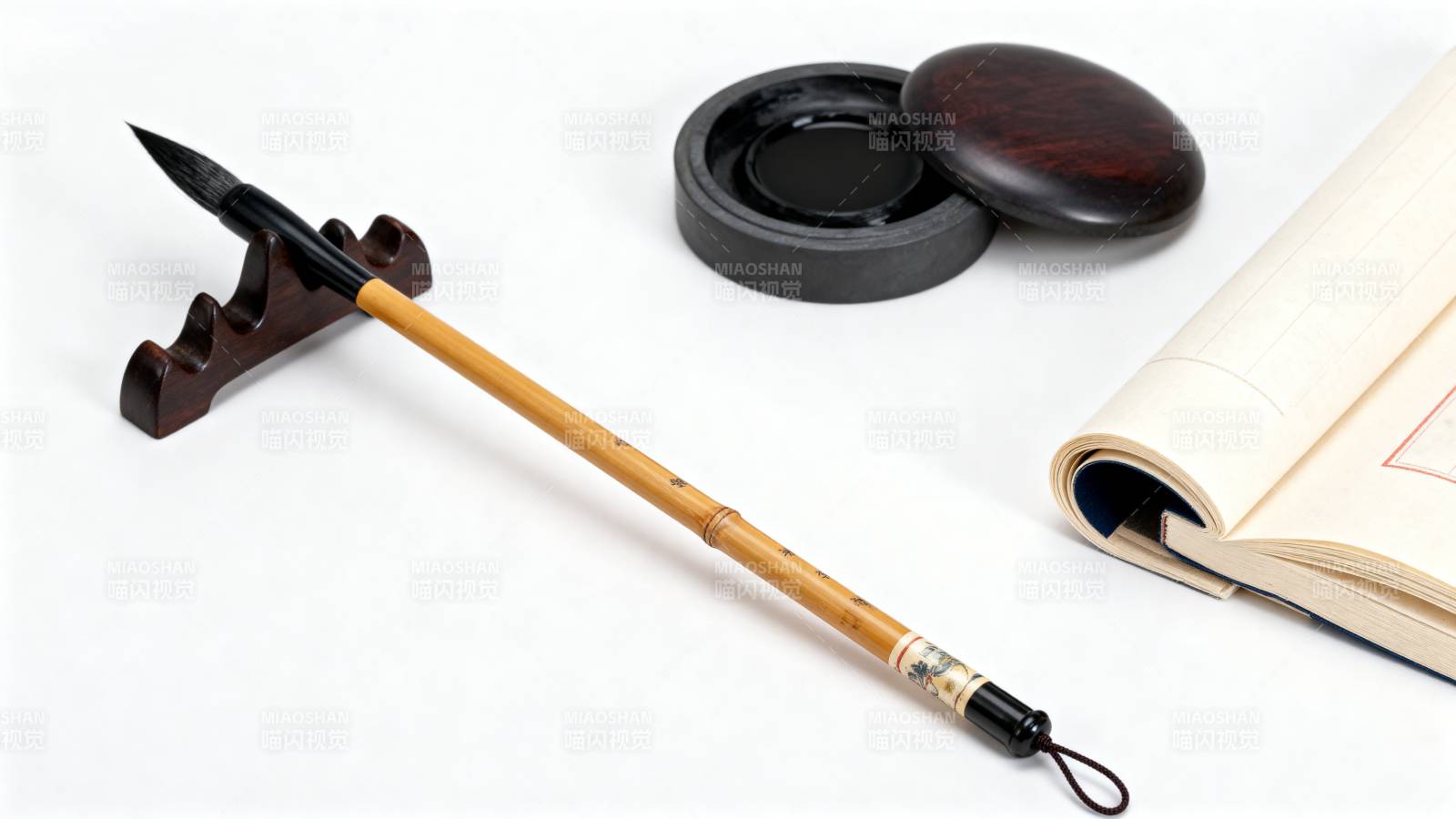 毛笔与文房四宝图片