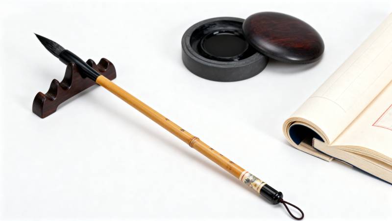 毛笔与文房四宝图片