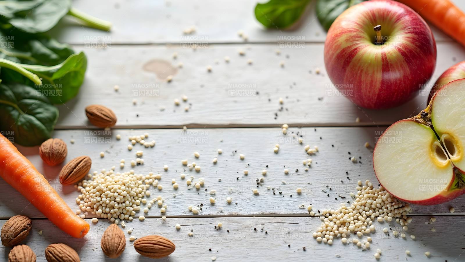 健康食材拼盘图片