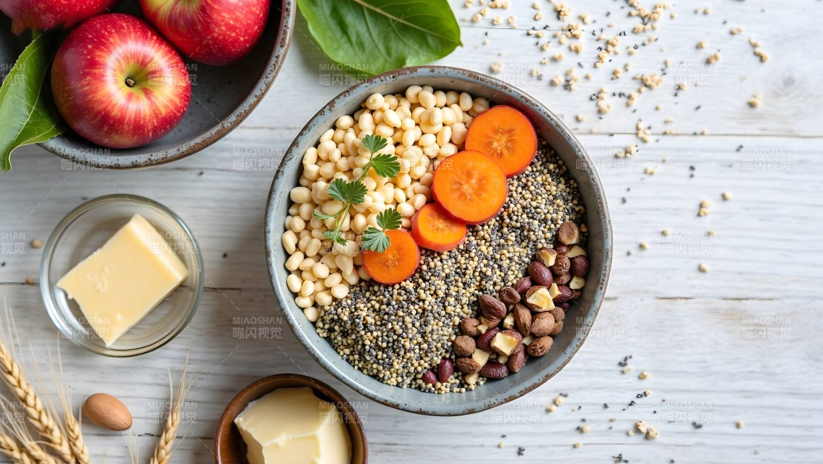 健康谷物沙拉图片