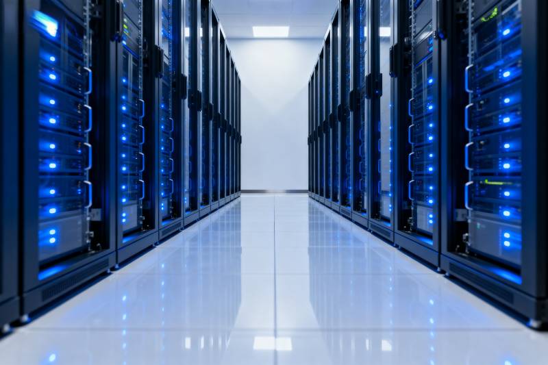 数据中心机房图片